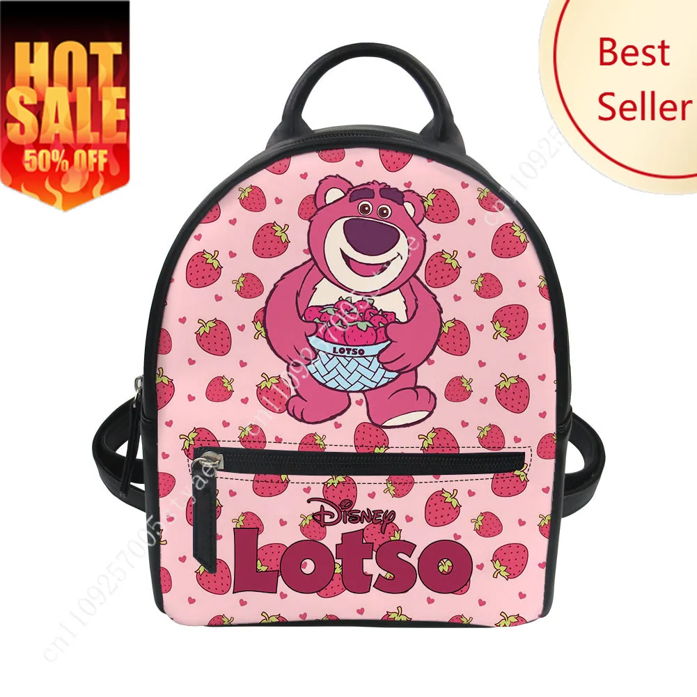 Lotso Toy Story Backpack Disney Cartoon Decorate Leather Bags Design Your Photo Logo Text Party Holiday Custom Gifts
Lotso Toy Story Backpack Disney Cartoon Decorate Leather Bags Design Your Photo Logo Text Party Holiday Custom Gifts