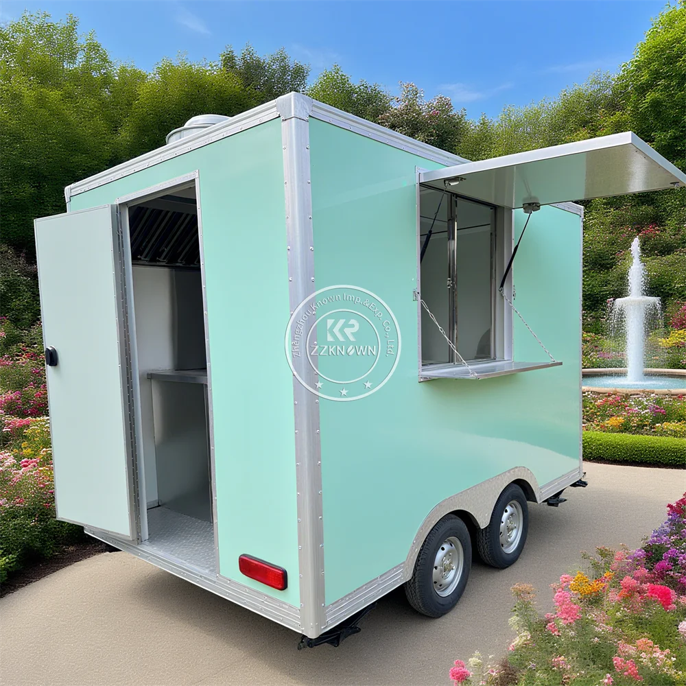 Stainless Steel Mobile Kitchen Food Truck Trailer Fully Equipped Restaurant Concession Catering Juice Coffee Bar Food Truck
Stainless Steel Mobile Kitchen Food Truck Trailer Fully Equipped Restaurant Concession Catering Juice Coffee Bar Food Truck