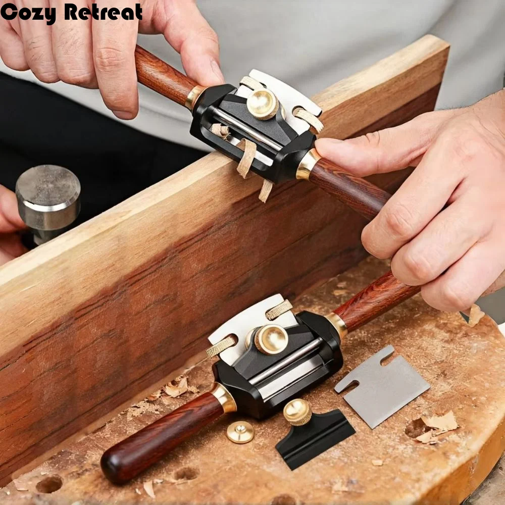 Aluminum Alloy Mini Planer Tool Durable Precision Scraper Woodworking Planer Sharp Flat Base Planer Adjustable Planer
Aluminum Alloy Mini Planer Tool Durable Precision Scraper Woodworking Planer Sharp Flat Base Planer Adjustable Planer