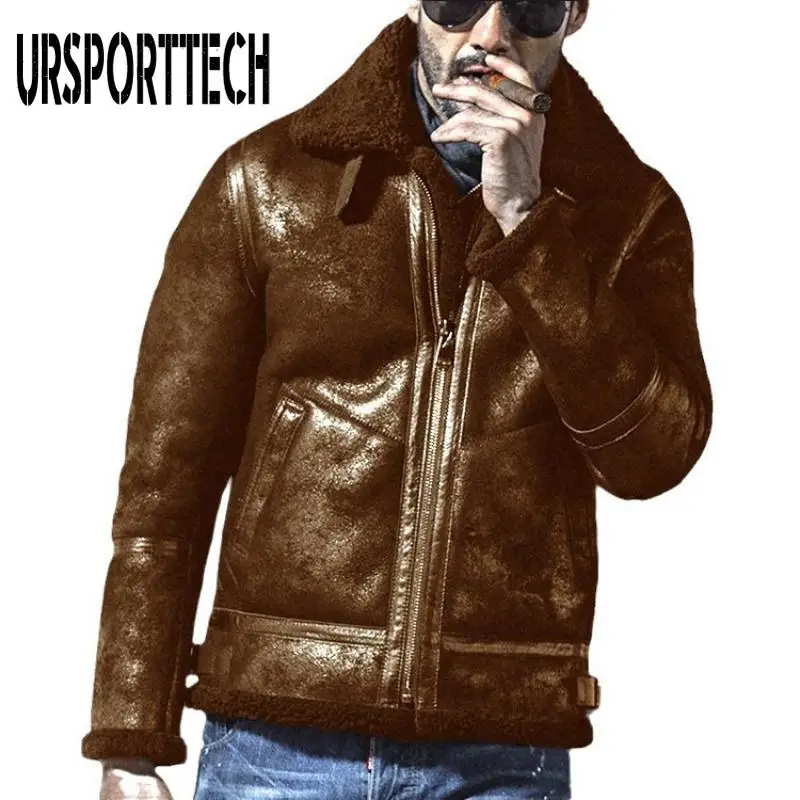 Winter Men's Jacket Fur Integrated Men's Jacket Thickened Lamb Fur Faux Fur Jacket Multi-Color Winter Jacket for Men Outwear
Winter Men's Jacket Fur Integrated Men's Jacket Thickened Lamb Fur Faux Fur Jacket Multi-Color Winter Jacket for Men Outwear