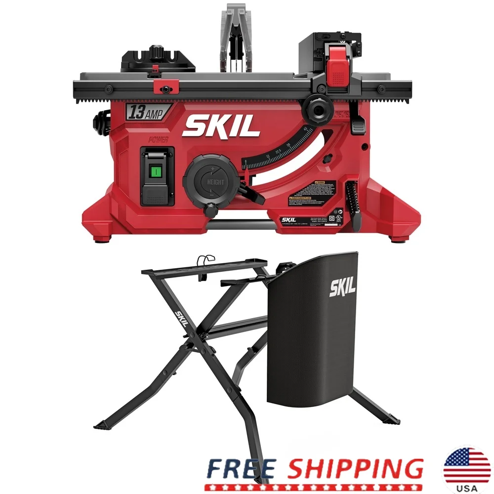 Table Saw Stand Portable Easy Operation Adjustable Height Heavy Duty Tool Support Compatible with Most Table Saws
Table Saw Stand Portable Easy Operation Adjustable Height Heavy Duty Tool Support Compatible with Most Table Saws