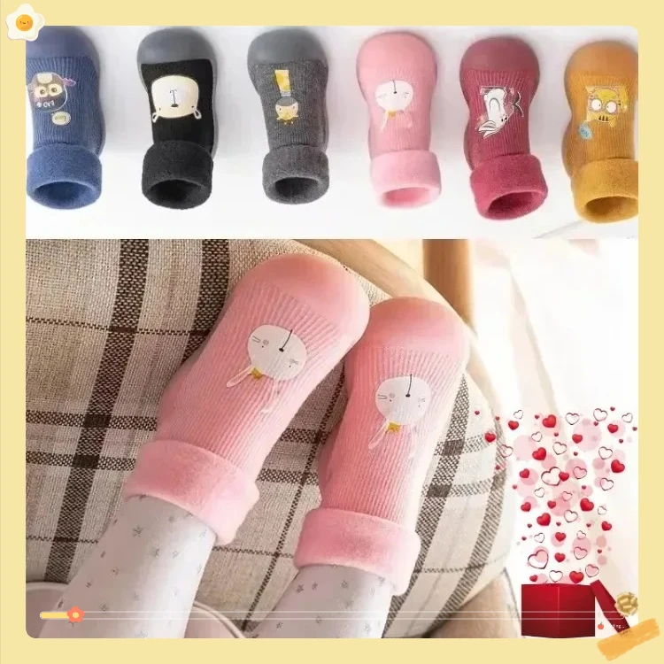 Classic Style Socks and Shoes Baby High Tube Soft Bottom Indoor Children's Socks Autumn and Winter Thickened Warm Toddler
Classic Style Socks and Shoes Baby High Tube Soft Bottom Indoor Children's Socks Autumn and Winter Thickened Warm Toddler
