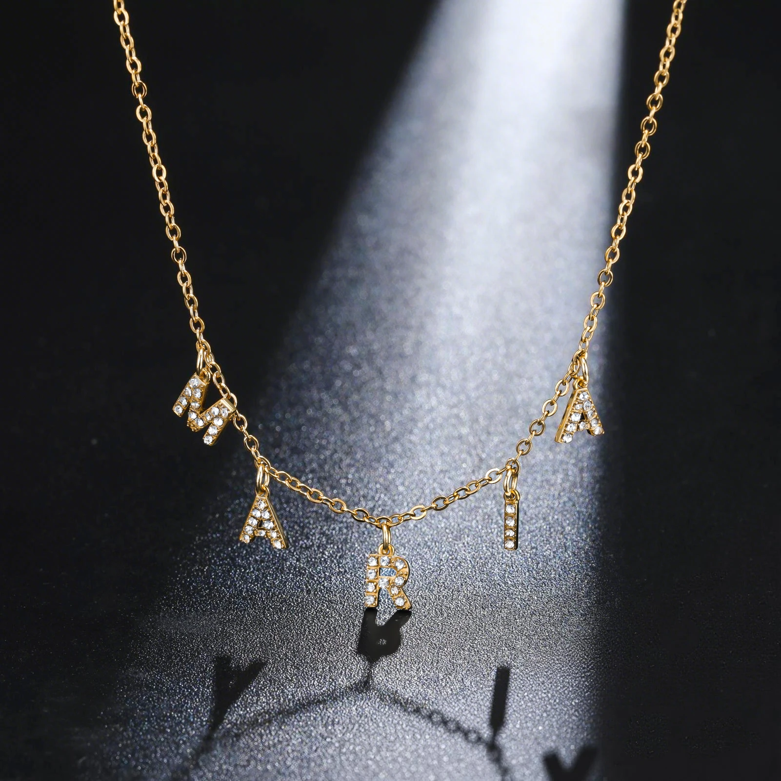 Sipuris 26 A-Z Zircon Letters Custom Name Necklace Stainless Steel Personalized Nameplate Golden Choker Necklace Jewelry Gifts
Sipuris 26 A-Z Zircon Letters Custom Name Necklace Stainless Steel Personalized Nameplate Golden Choker Necklace Jewelry Gifts