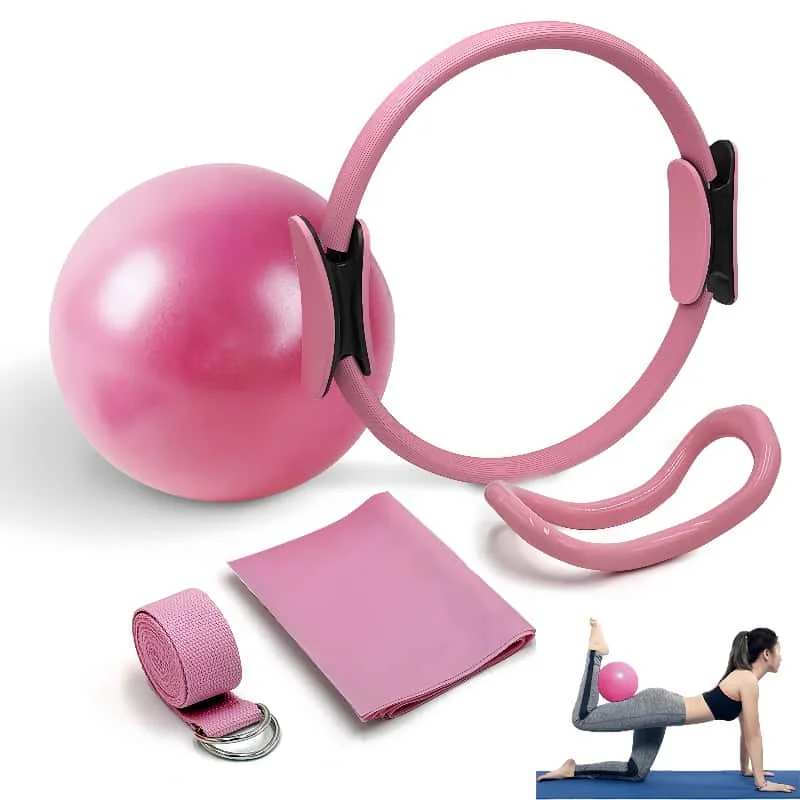 5 - in - 1 Pilates Equipment Set - Portable Fitness Tools for Full - Body Toning, Home Gym Use, Core Strengthening & Posture
5 - in - 1 Pilates Equipment Set - Portable Fitness Tools for Full - Body Toning, Home Gym Use, Core Strengthening & Posture