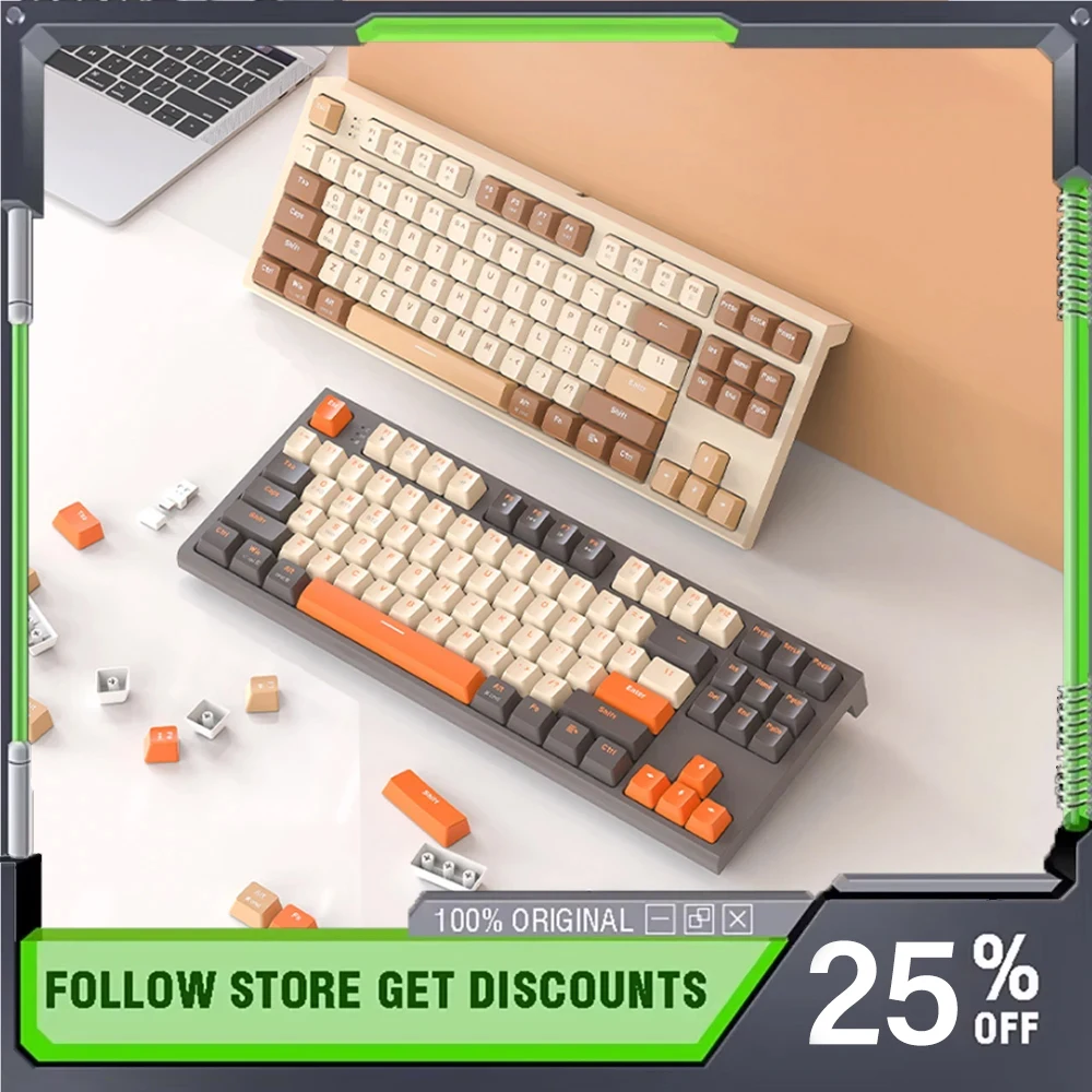 Беспроводная механическая клавиатура FreeWolf M88 2.4G с Bluetooth, двухрежимная, с возможностью горячей замены, на прокладках, настраиваемая, для ноутбуков
Беспроводная механическая клавиатура FreeWolf M88 2.4G с Bluetooth, двухрежимная, с возможностью горячей замены, на прокладках, настраиваемая, для ноутбуков