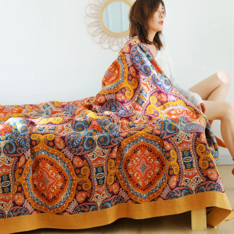 100% Cotton Gauze Muslin Towel Blanket Soft Throw Plaid Blanket On Bed Sofa Plane Travel Bedspread Summer Blanket Home Textile
100% Cotton Gauze Muslin Towel Blanket Soft Throw Plaid Blanket On Bed Sofa Plane Travel Bedspread Summer Blanket Home Textile