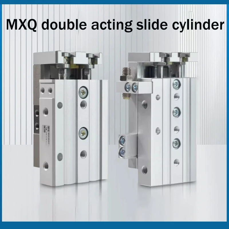 MXQ6-10 MXQ8-20 MXQ12-30 MXQ16-40 MXQ20-50 MXQ25-75 100 125 SMC Type Air Pneumatic Slide Table Dual Rod Rail Slide Cylinder
MXQ6-10 MXQ8-20 MXQ12-30 MXQ16-40 MXQ20-50 MXQ25-75 100 125 SMC Type Air Pneumatic Slide Table Dual Rod Rail Slide Cylinder