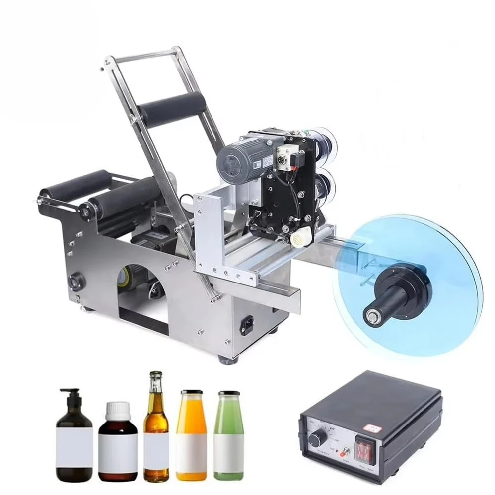 Semi Automatic Desktop Small Semi-Automatic Sticker Square Flat Bottle Labeling Machine With Coder
Semi Automatic Desktop Small Semi-Automatic Sticker Square Flat Bottle Labeling Machine With Coder