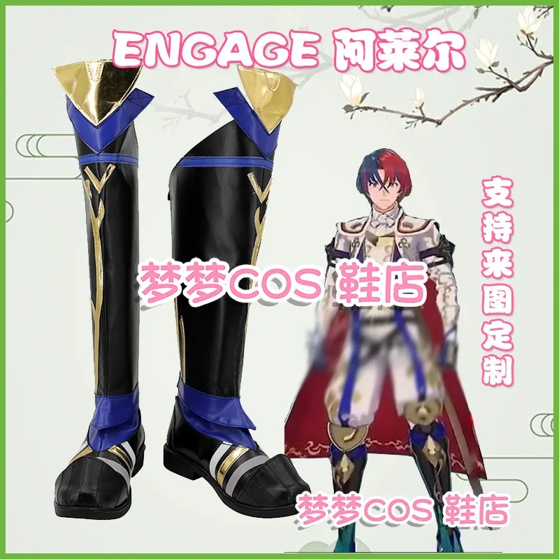Game Fire Emblem Engage Alear Cosplay Costume Shoes Handmade Faux Leather Boots Carnival Party Halloween Boot 
Game Fire Emblem Engage Alear Cosplay Costume Shoes Handmade Faux Leather Boots Carnival Party Halloween Boot