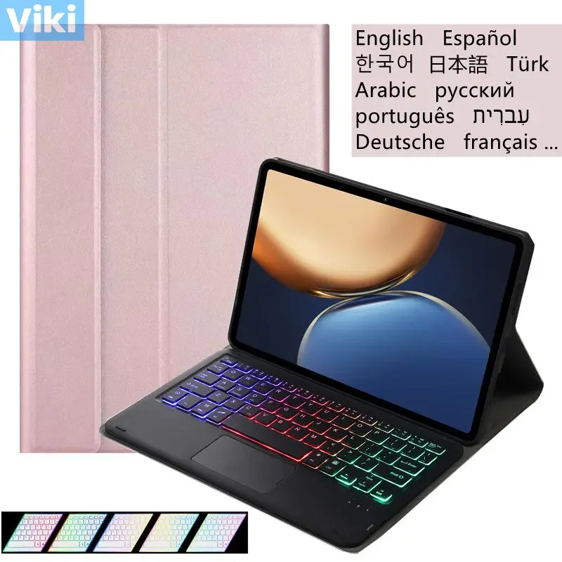 Rainbow Backlit Touchpad Keyboard Case For Huawei Matepad 10 4 2022 2020 Funda For Huawei Matepad T10 T 10s 11 Cover Keyboard
Rainbow Backlit Touchpad Keyboard Case For Huawei Matepad 10 4 2022 2020 Funda For Huawei Matepad T10 T 10s 11 Cover Keyboard