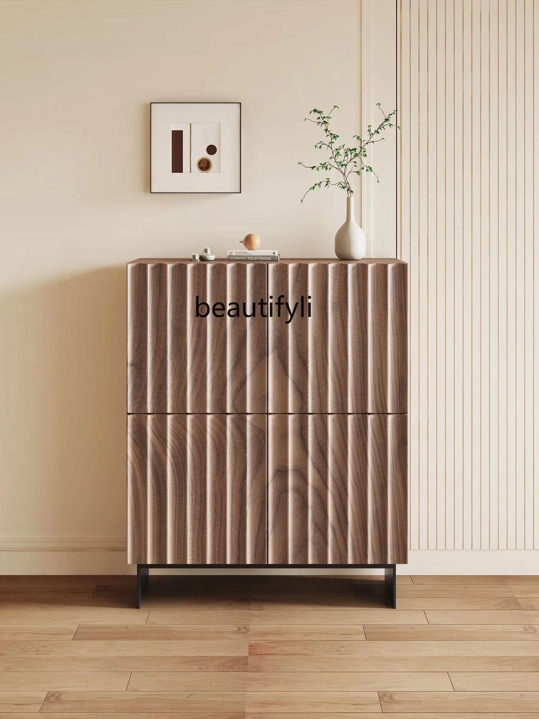 zxqNorth America Black Walnut Solid Wood Four-Bucket Cabinet Bedroom Storage Wardrobe Modern Simple Storage Chest of Drawers
zxqNorth America Black Walnut Solid Wood Four-Bucket Cabinet Bedroom Storage Wardrobe Modern Simple Storage Chest of Drawers