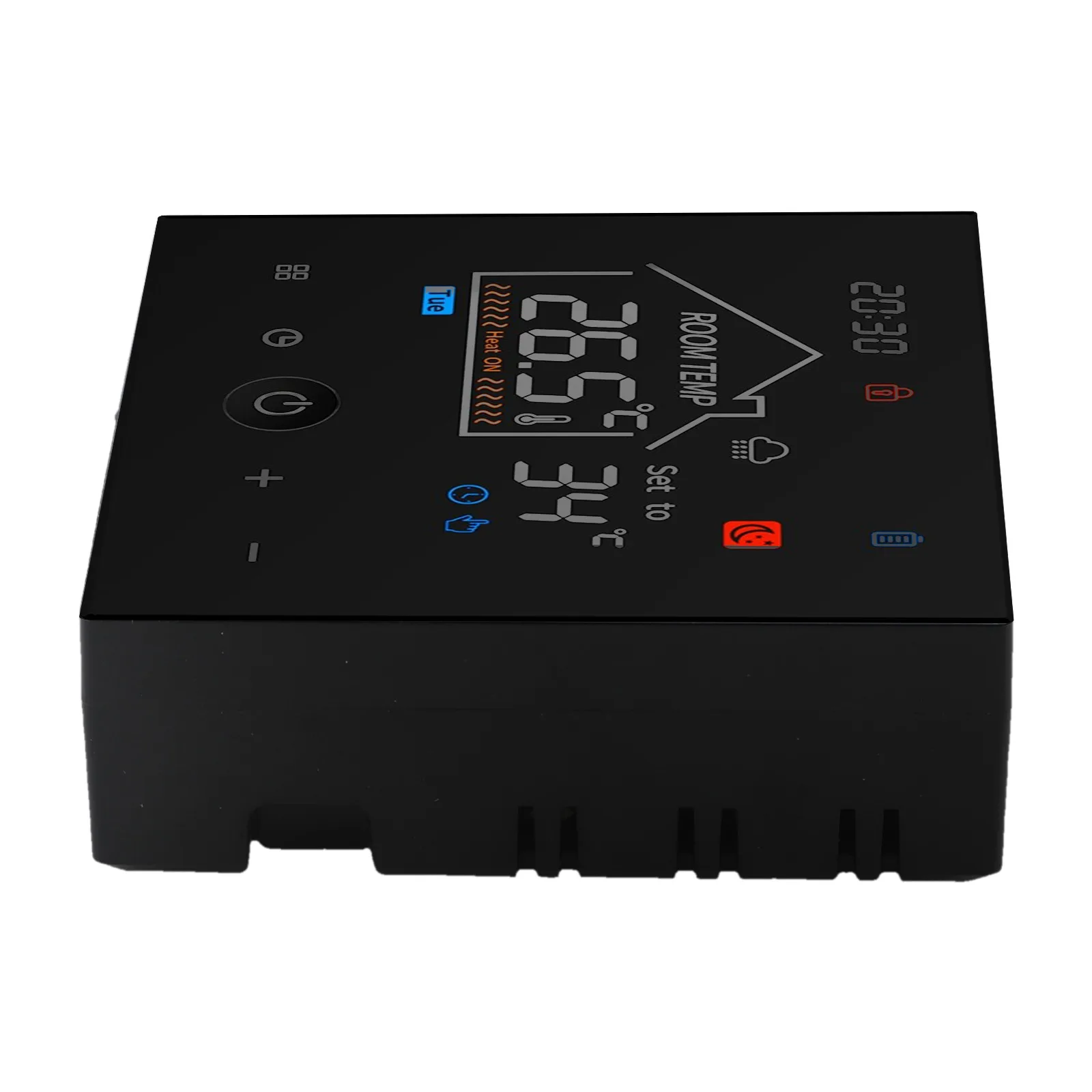 Automatic Heating Control Home Moisture Meter 86*86*24MM Programmable Temperature Controller Wall-mounted Design
Automatic Heating Control Home Moisture Meter 86*86*24MM Programmable Temperature Controller Wall-mounted Design