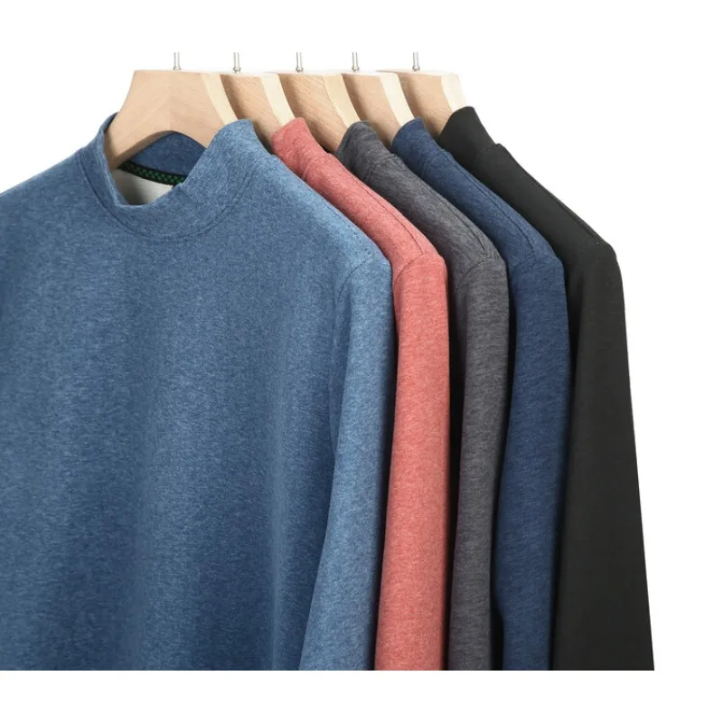 New Men's Autumn and Winter Cashmere Knitwear Solid Color Half High Neck Slim Fit Comfortable Casual Sweater Pullover
New Men's Autumn and Winter Cashmere Knitwear Solid Color Half High Neck Slim Fit Comfortable Casual Sweater Pullover