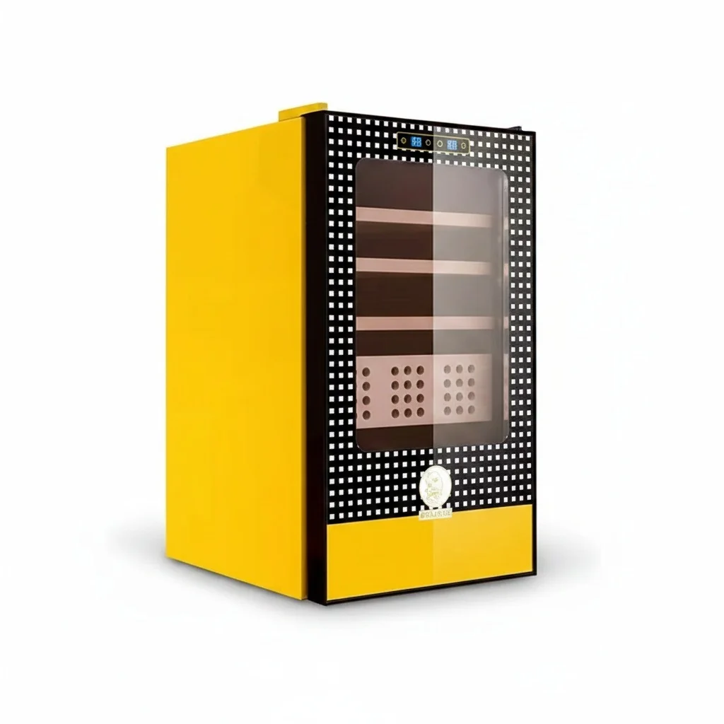 Electric Cigar Wood Humidor with Temperature & Humidity Control Compressor Cigar Cabinet Humidor Fridge
Electric Cigar Wood Humidor with Temperature & Humidity Control Compressor Cigar Cabinet Humidor Fridge