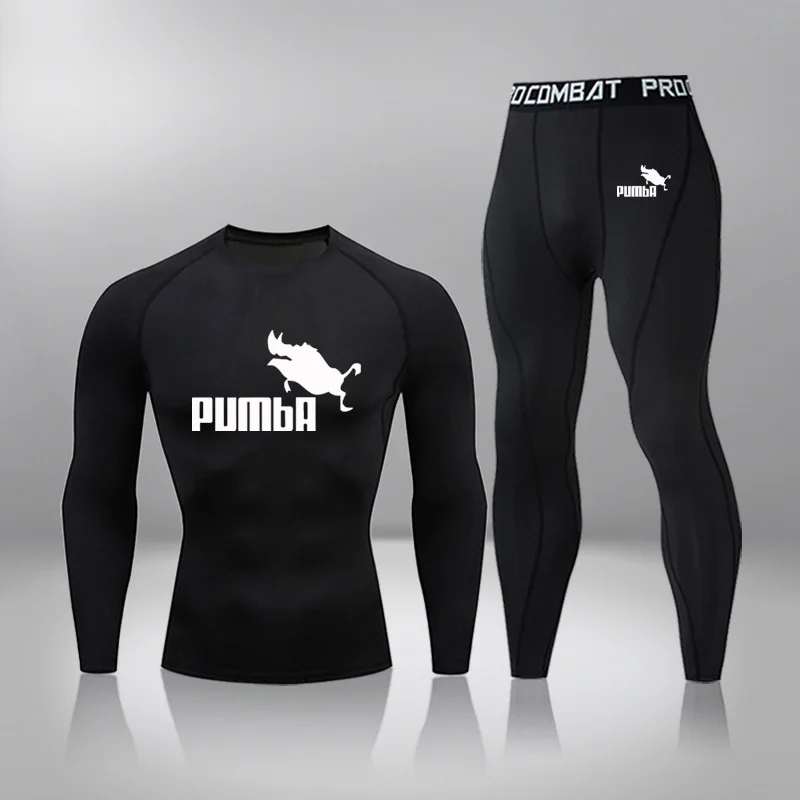 Gym Fitness Jogging Sportswear Quick Dry Men's Thermal underwear Sets Running Compression Sport Suits Basketball Tights Clothes
Gym Fitness Jogging Sportswear Quick Dry Men's Thermal underwear Sets Running Compression Sport Suits Basketball Tights Clothes