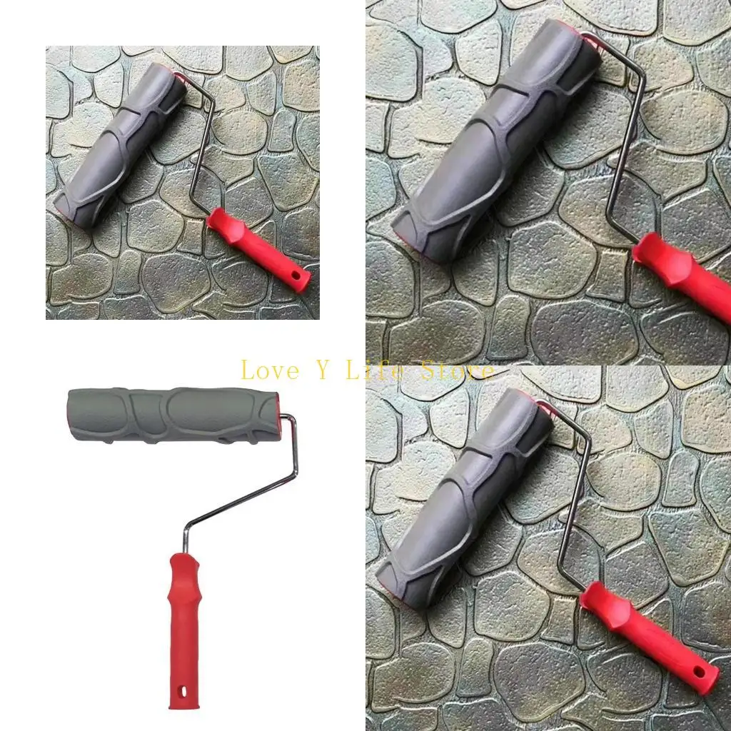L74C Paint Tool Кирпичный ролик с тиснением для украшения стены Имитация кирпичного рисунка DIY Art Paint Texture Rolling Flower
L74C Paint Tool Кирпичный ролик с тиснением для украшения стены Имитация кирпичного рисунка DIY Art Paint Texture Rolling Flower