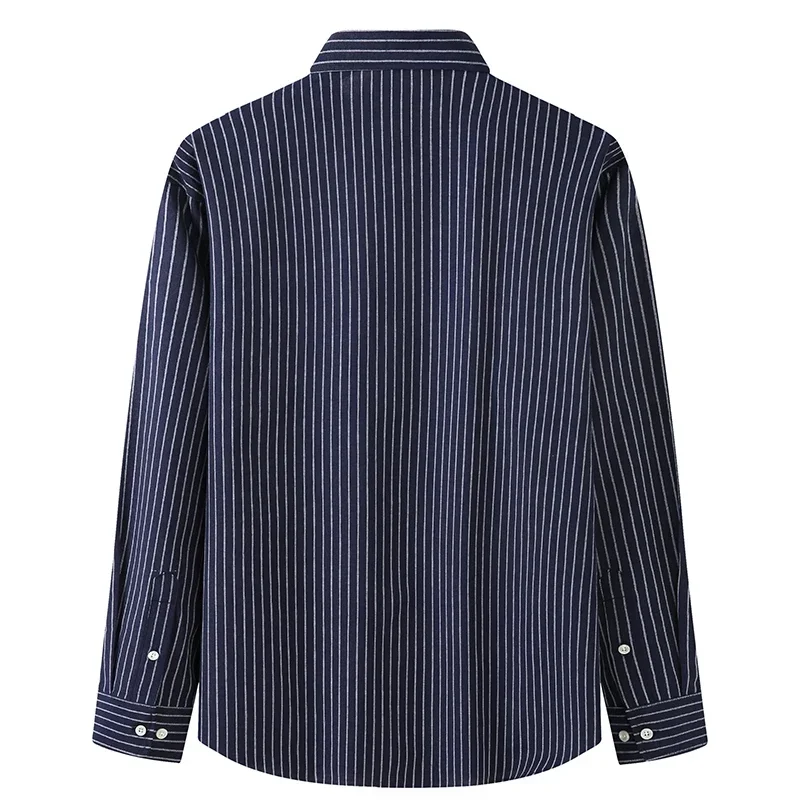 Large size long-sleeved men's cotton comfortable striped shirt business formal wear casual loose business wear oversized 10XL
Large size long-sleeved men's cotton comfortable striped shirt business formal wear casual loose business wear oversized 10XL