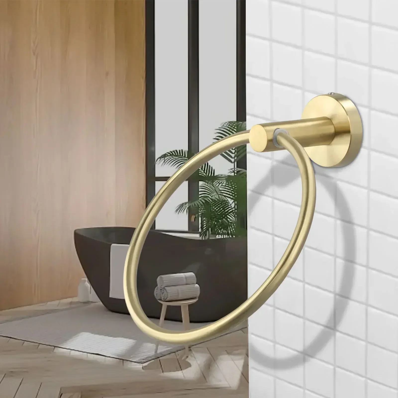 High Quality Practical Brand New Towel Ring Holder Ring Stainless Steel Wall Mount Accessories Bathroom Brushed
High Quality Practical Brand New Towel Ring Holder Ring Stainless Steel Wall Mount Accessories Bathroom Brushed
