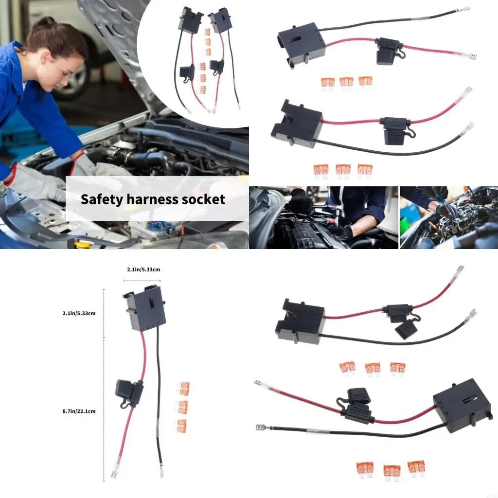 M7DA 2PCS 12V Адаптеры электропроводки с предохранителем с предохранителем для электрических игрушек и мониторов
M7DA 2PCS 12V Адаптеры электропроводки с предохранителем с предохранителем для электрических игрушек и мониторов