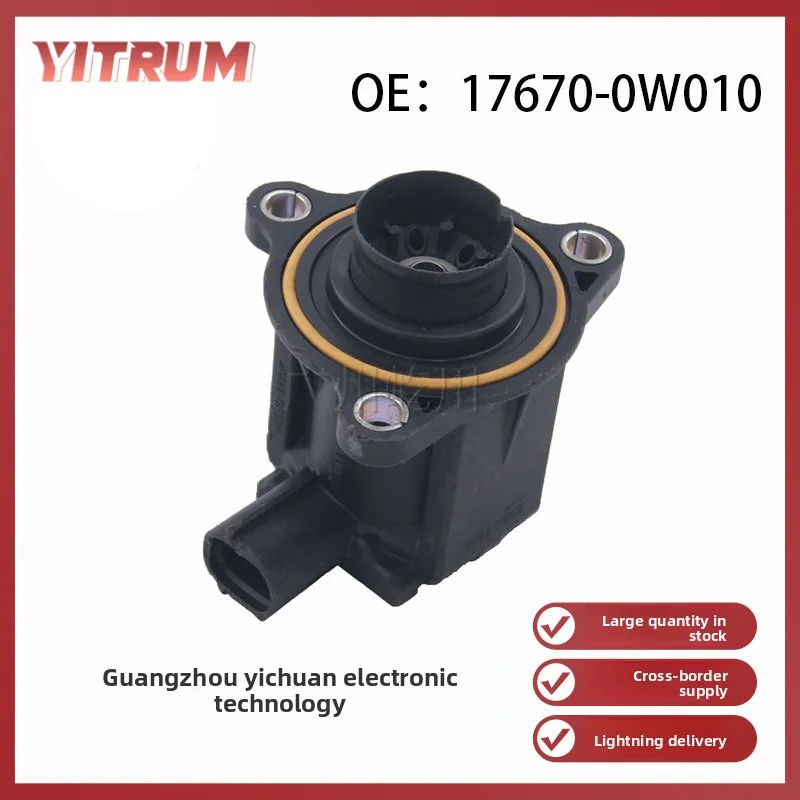 Toyota Turbo Control Solenoid 17670-0W010, Boost Control Valve for Toyota Engine
Toyota Turbo Control Solenoid 17670-0W010, Boost Control Valve for Toyota Engine