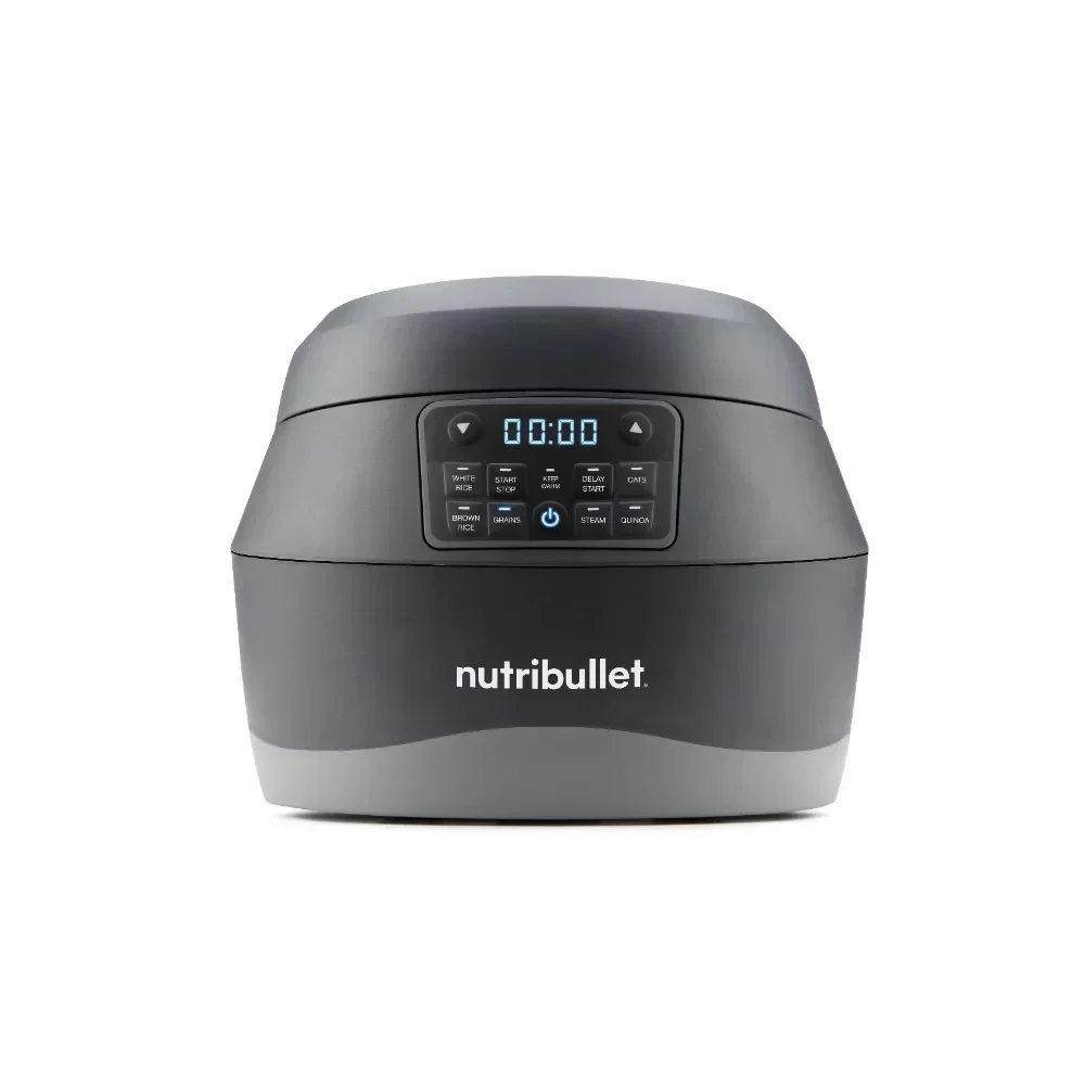 Electric rice cooker - can make up to 10 cups of cooked grains, can set cooking countdown, including a steamer
Electric rice cooker - can make up to 10 cups of cooked grains, can set cooking countdown, including a steamer
