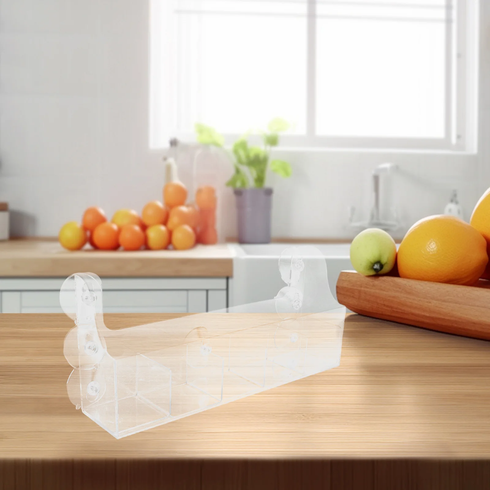 5pcs Clear Acrylic Refrigerator Storage Shelf 2 Tier Suction Cup Organizer For Spices Drinks Condiments Fridge Interior Jar
5pcs Clear Acrylic Refrigerator Storage Shelf 2 Tier Suction Cup Organizer For Spices Drinks Condiments Fridge Interior Jar