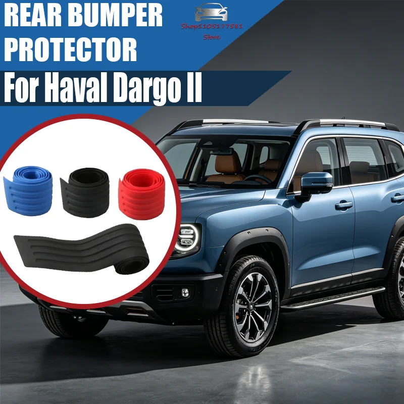 For Haval Dargo II Custom Car Trunk Door Sill Plate Protector Anti-Scratch Rear Bumper Guard Rubber Mouldings Pad Trim
For Haval Dargo II Custom Car Trunk Door Sill Plate Protector Anti-Scratch Rear Bumper Guard Rubber Mouldings Pad Trim