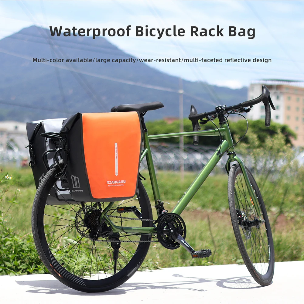 18L Back Seat Carrier Large Capacity Waterproof Bike Rear Rack Bag with Handle Adjustable Buckle for Mountain Bike MTB Road Bike
18L Back Seat Carrier Large Capacity Waterproof Bike Rear Rack Bag with Handle Adjustable Buckle for Mountain Bike MTB Road Bike