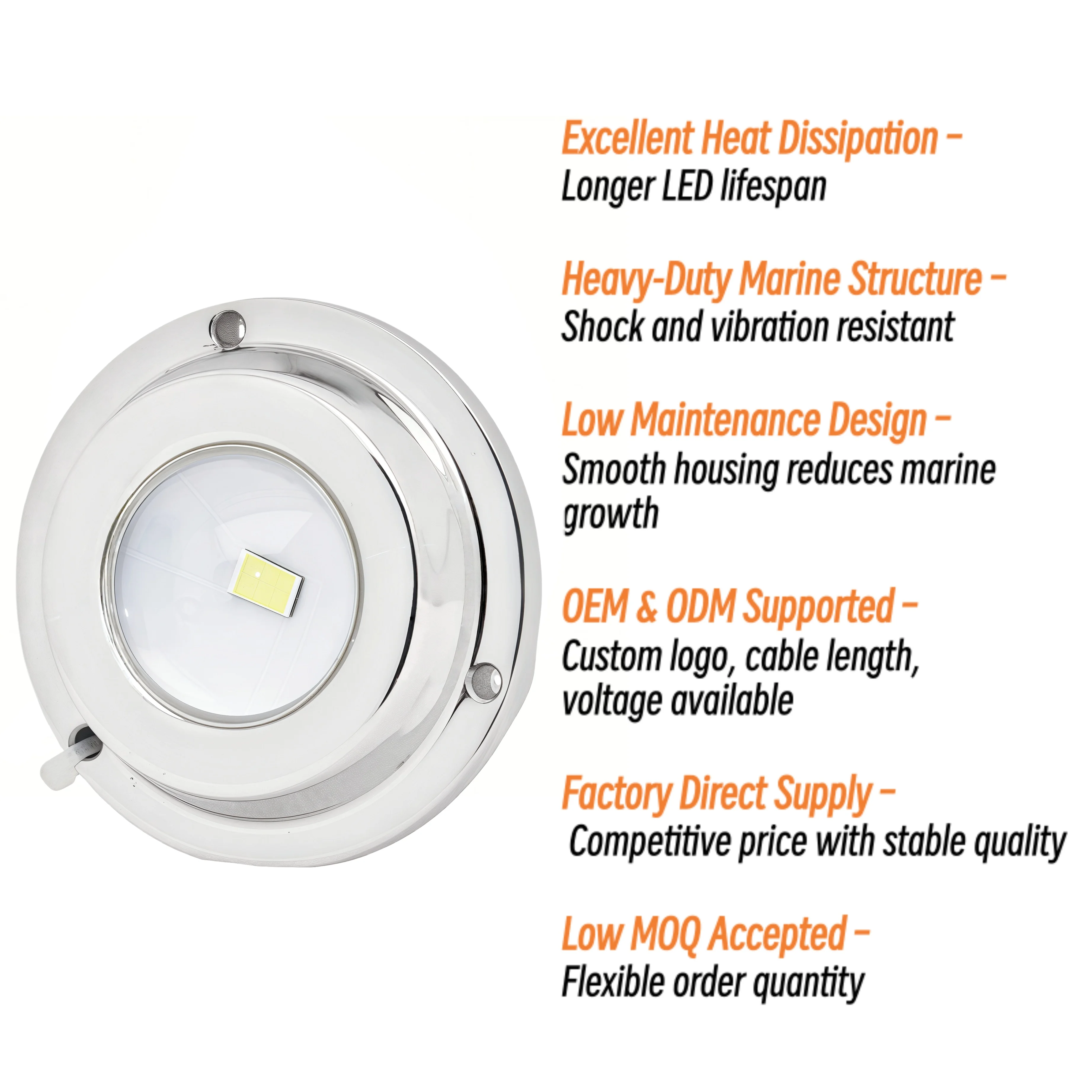 Подводные светодиодные прожекторы 60 Вт, 12 В/24 В, IP68, с док-станцией, управлением DMX512, для наружного декоративного освещения лодок, по конкурентной цене
Подводные светодиодные прожекторы 60 Вт, 12 В/24 В, IP68, с док-станцией, управлением DMX512, для наружного декоративного освещения лодок, по конкурентной цене