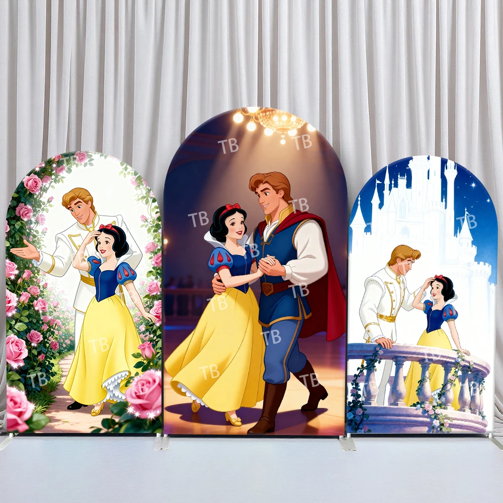 TB Snow White & Prince Arch Backdrop Cover Rose Theme Decor Photo Booth Prop for Kids Birthday and Baby Shower Decoration
TB Snow White & Prince Arch Backdrop Cover Rose Theme Decor Photo Booth Prop for Kids Birthday and Baby Shower Decoration