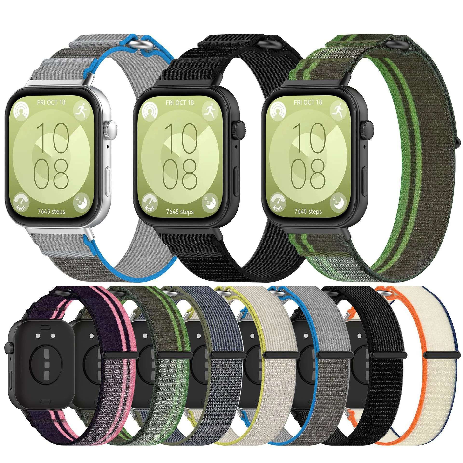 Нейлоновый Ремешок Для Huawei Fit 3, регулируемый сменный Браслет, удобный браслет для Huawei Watch Fit3, спортивный ремешок
Нейлоновый Ремешок Для Huawei Fit 3, регулируемый сменный Браслет, удобный браслет для Huawei Watch Fit3, спортивный ремешок