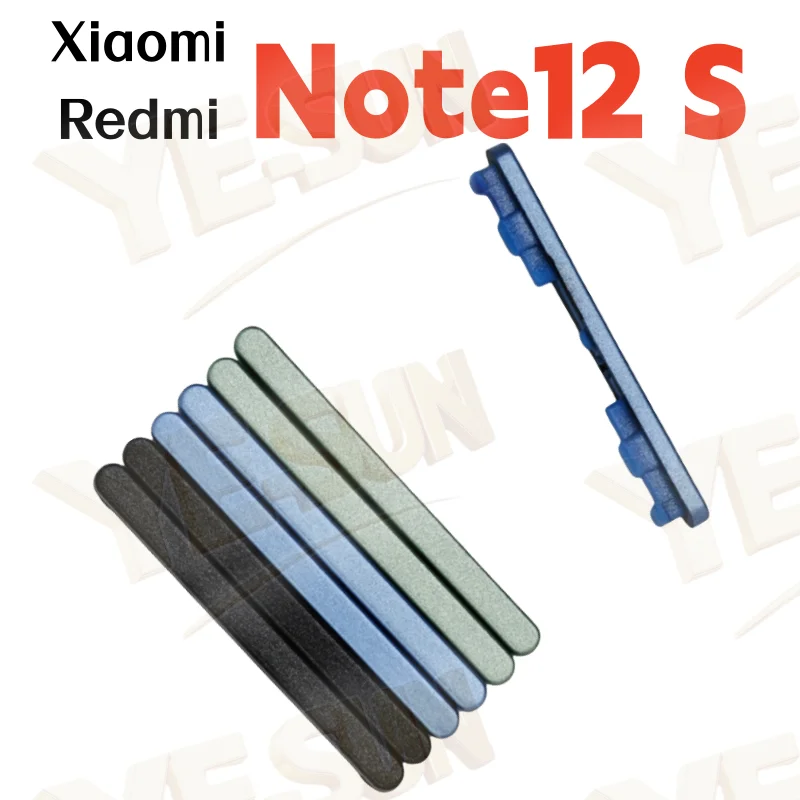 Для Xiaomi Redmi Note12S боковые кнопки громкости, кнопки громкости вверх и вниз, кнопки включения и выключения 
Для Xiaomi Redmi Note12S боковые кнопки громкости, кнопки громкости вверх и вниз, кнопки включения и выключения