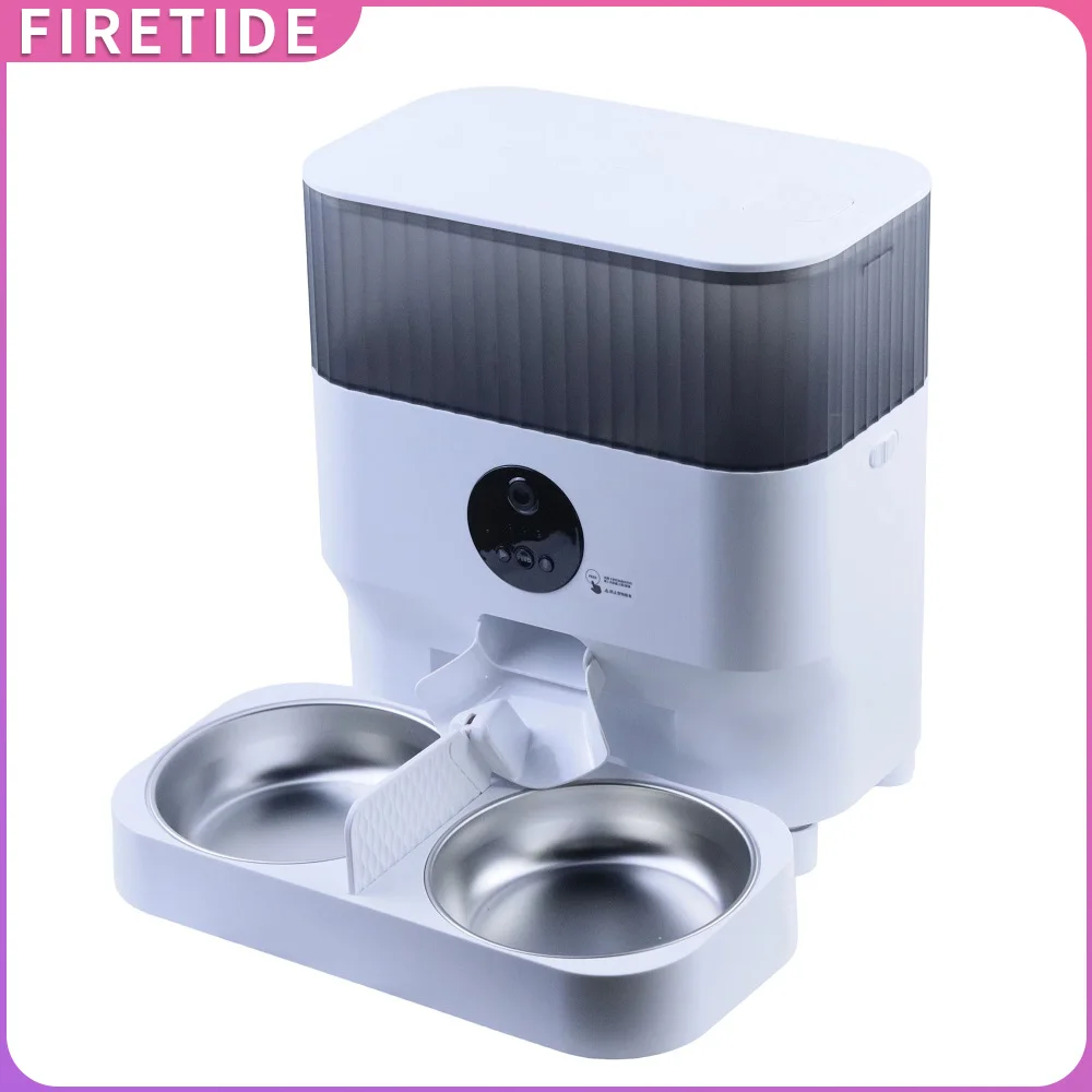 5L Automatic Pet Feeder with Camera Timing Smart Cat & Dog Feeder WiFi Intelligent Food Dispenser Dual Stainless Steel Bowl
5L Automatic Pet Feeder with Camera Timing Smart Cat & Dog Feeder WiFi Intelligent Food Dispenser Dual Stainless Steel Bowl