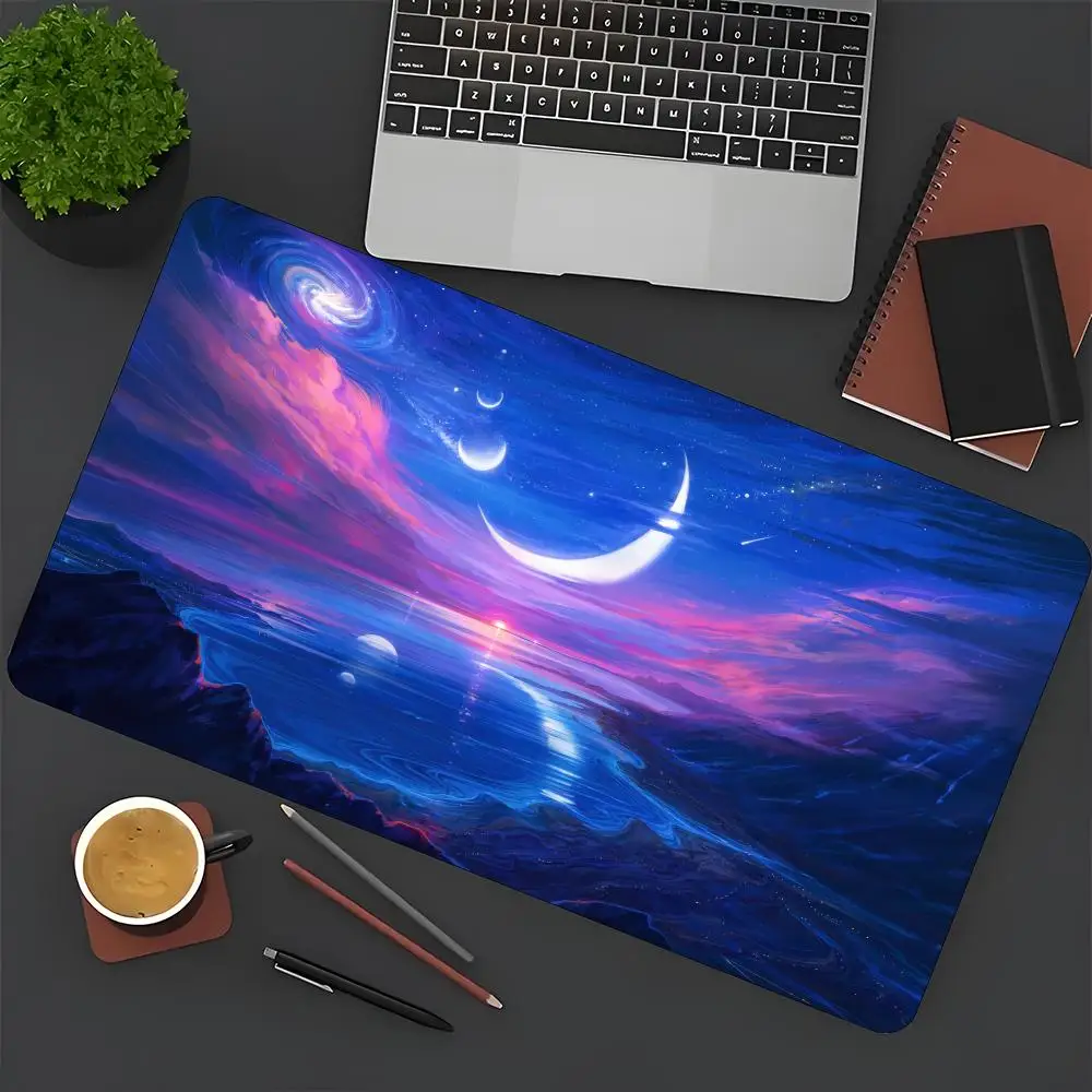 Galaxy Moon Shadow Mouse Pad - Office, Esports Gaming Non-Slip Rubber Mouse Pad Table Mat Game Mat, Dream Galaxy, Galaxy Mat.
Galaxy Moon Shadow Mouse Pad - Office, Esports Gaming Non-Slip Rubber Mouse Pad Table Mat Game Mat, Dream Galaxy, Galaxy Mat.