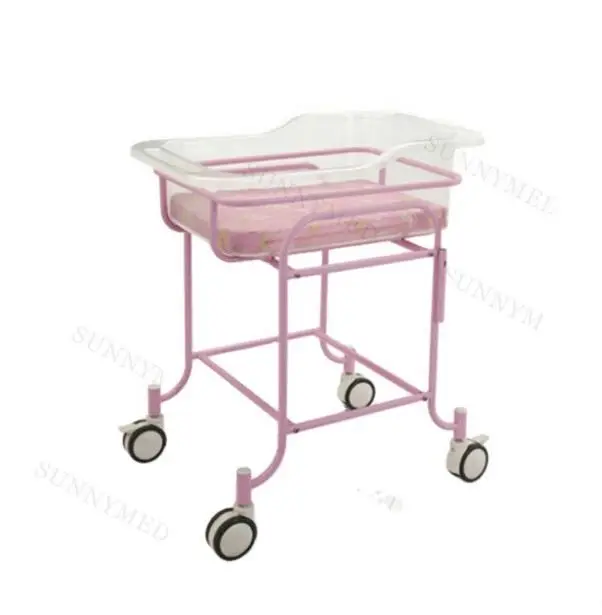 New SY-R034 Movable Crib Cot Newborn Baby Medical Bed Metal Hospital Used Baby Bed
New SY-R034 Movable Crib Cot Newborn Baby Medical Bed Metal Hospital Used Baby Bed