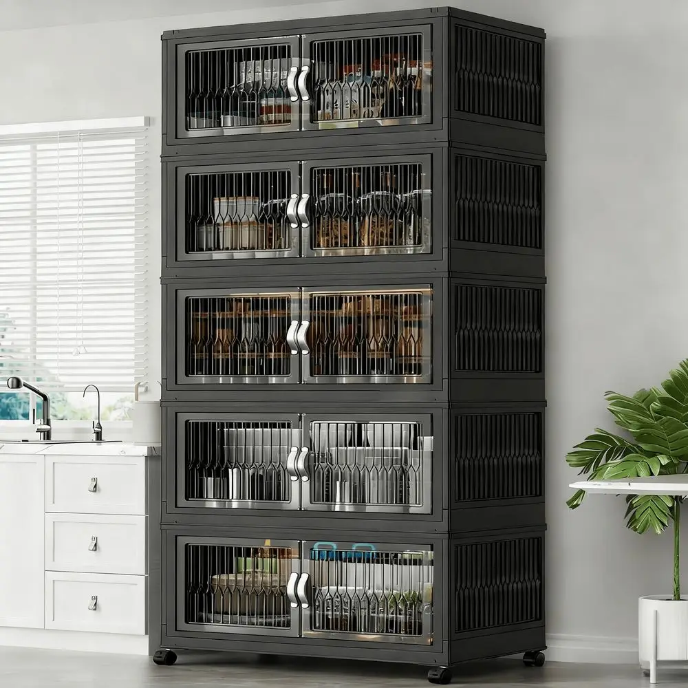 600Qt Stackable Storage Bins With Lid, Extra Large Closet Organizer Collapsible Drawer Boxes With Wheels, Folding Plastic Cabin
600Qt Stackable Storage Bins With Lid, Extra Large Closet Organizer Collapsible Drawer Boxes With Wheels, Folding Plastic Cabin