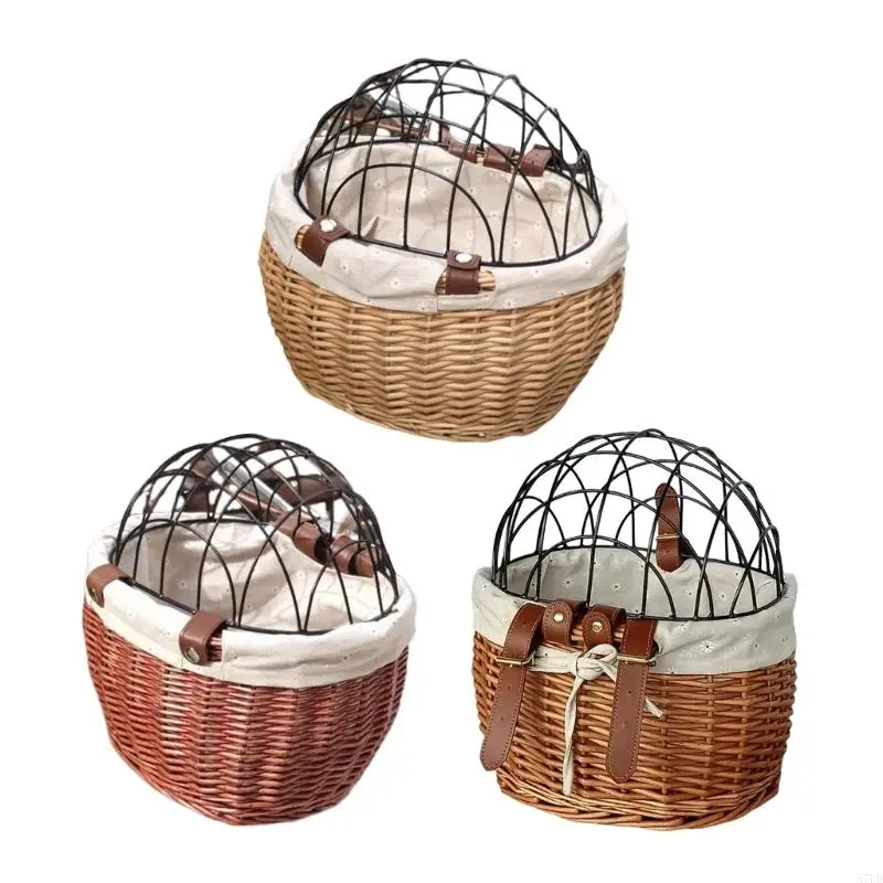 Bicycles Woven Storage Basket with Lid, Woven Bike Pet Basket Bike Rattan Basket
Bicycles Woven Storage Basket with Lid, Woven Bike Pet Basket Bike Rattan Basket