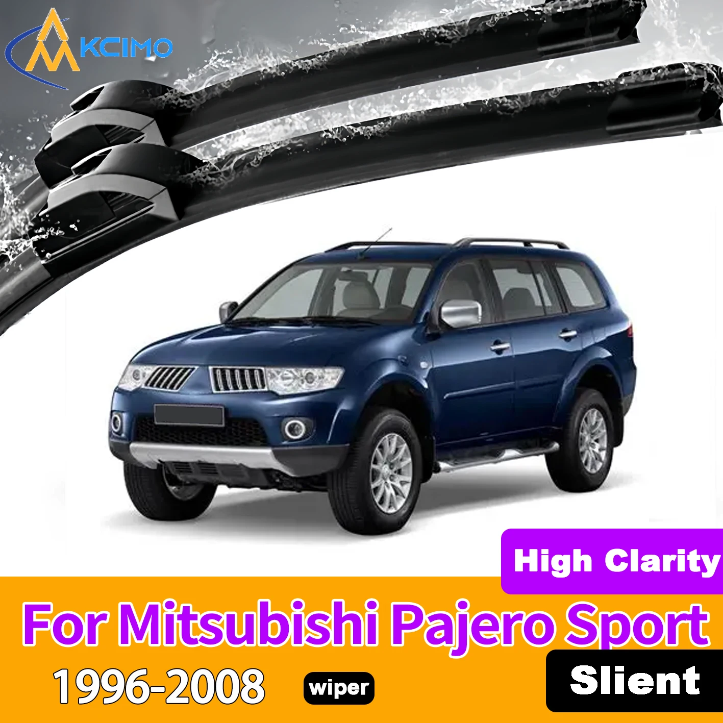 KCIMO 2PCS Front Windshield Wiper Blades For Mitsubishi Pajero Sport K80 PA 1996-2008 Full Coverage Wiping Silent Wiper Blades
KCIMO 2PCS Front Windshield Wiper Blades For Mitsubishi Pajero Sport K80 PA 1996-2008 Full Coverage Wiping Silent Wiper Blades