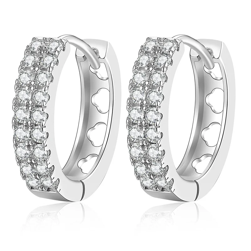 E361 Lefei Fashion Color D Diamond-set Classic Moissanite Clound Circle Earring For Women 925 Sterling Silver Party Jewelry Gift
E361 Lefei Fashion Color D Diamond-set Classic Moissanite Clound Circle Earring For Women 925 Sterling Silver Party Jewelry Gift