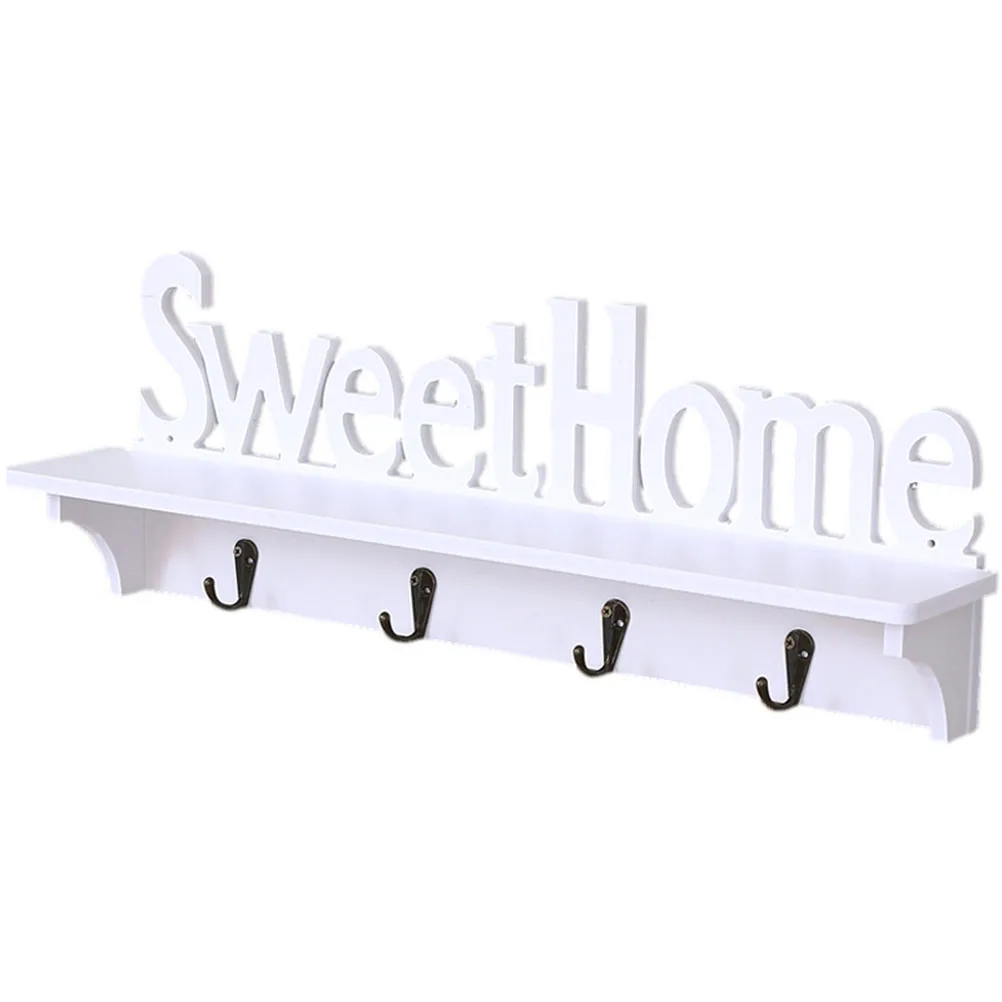 Wall Mounted Storage Rack Shelf Hat Hanger Entryway Organizer Coat Hooks Wooden Kitchen Bathroom Home Tidy Saver
Wall Mounted Storage Rack Shelf Hat Hanger Entryway Organizer Coat Hooks Wooden Kitchen Bathroom Home Tidy Saver
