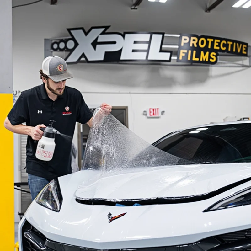 XPEL PPF 9.5MIL Car Paint Protection Film Premium Rhinoceros Leather TPU Anti-corrosion & Self-repairing 152CM*15M 1 Roll
XPEL PPF 9.5MIL Car Paint Protection Film Premium Rhinoceros Leather TPU Anti-corrosion & Self-repairing 152CM*15M 1 Roll