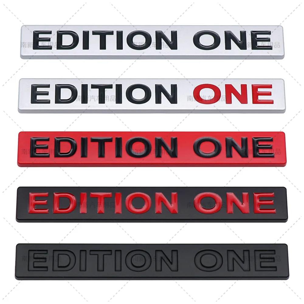 Automobile personality modification metal labeling 3D stereo car logo EDITION ONE Labeling EDITION Labeling
Automobile personality modification metal labeling 3D stereo car logo EDITION ONE Labeling EDITION Labeling