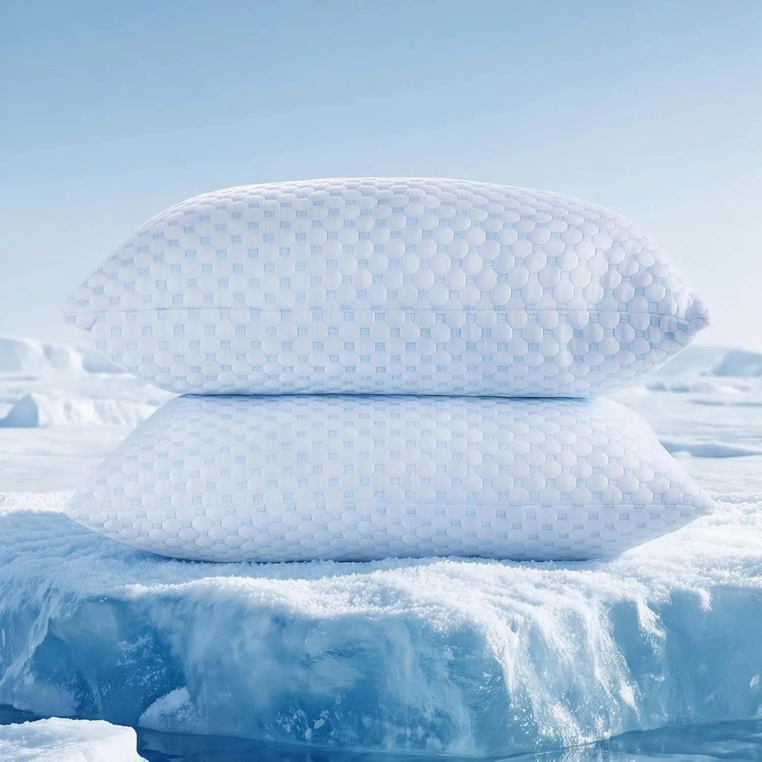 Cooling Pillows for Sleeping Queen Size Set of 2, Shredded Memory Foam Bed Pillows Double Sided for Hot Sleepers Side Back
Cooling Pillows for Sleeping Queen Size Set of 2, Shredded Memory Foam Bed Pillows Double Sided for Hot Sleepers Side Back