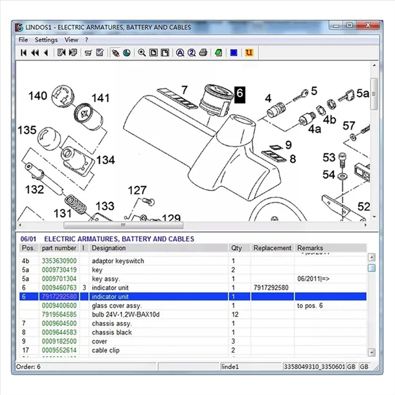 Indicator Unit Display 7917292580 Display For Linde 335 Forklift Display Electric Truck Display Electric Forklift Display
Indicator Unit Display 7917292580 Display For Linde 335 Forklift Display Electric Truck Display Electric Forklift Display