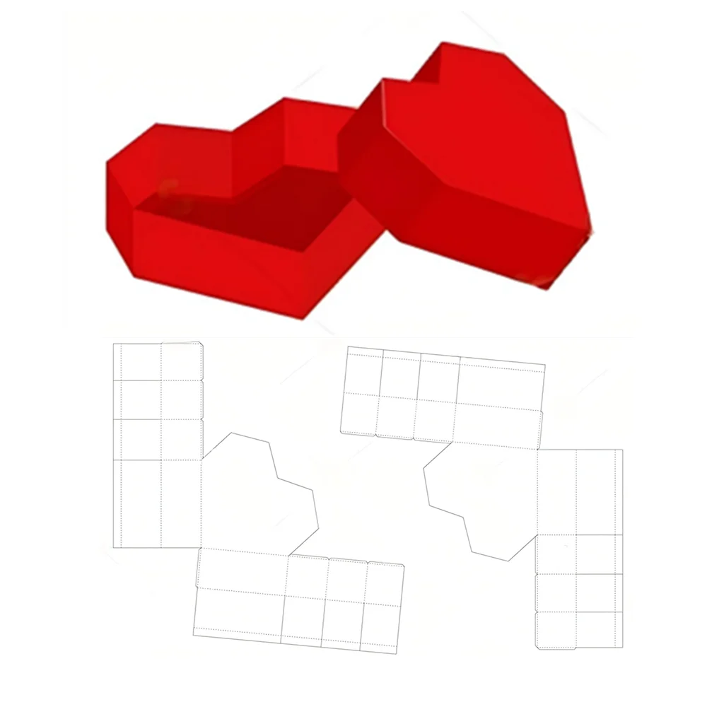 3D Heart Box Die Set Valentine's Day New 2025 Gift Cutting Dies for Scrapbooking Frame Card Craft Supplies No Stamps
3D Heart Box Die Set Valentine's Day New 2025 Gift Cutting Dies for Scrapbooking Frame Card Craft Supplies No Stamps