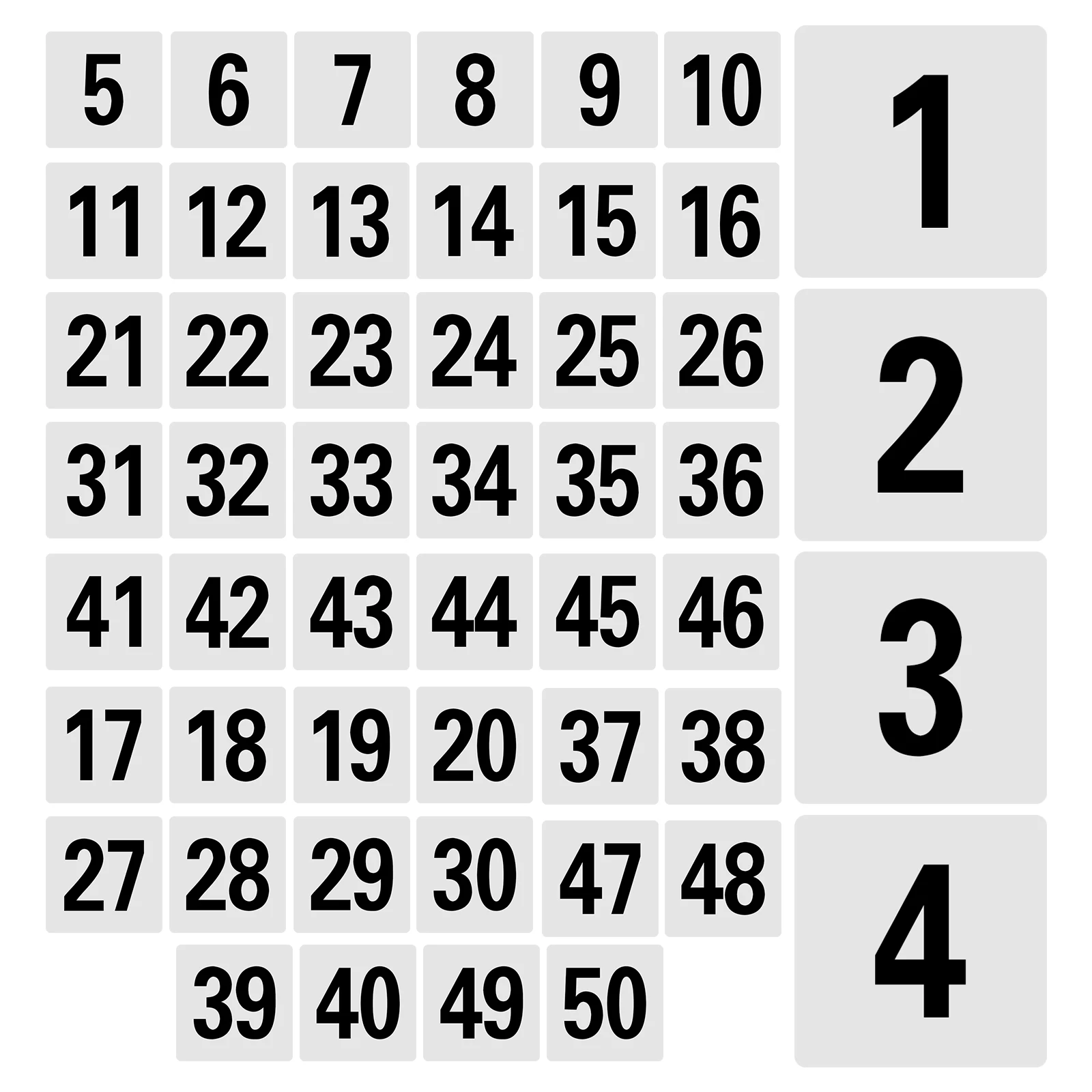 50Pcs Plastic Table Number Tags Elegant Double Sided Signs for Restaurant Banquets Weddings Parties Event Table Management Place
50Pcs Plastic Table Number Tags Elegant Double Sided Signs for Restaurant Banquets Weddings Parties Event Table Management Place