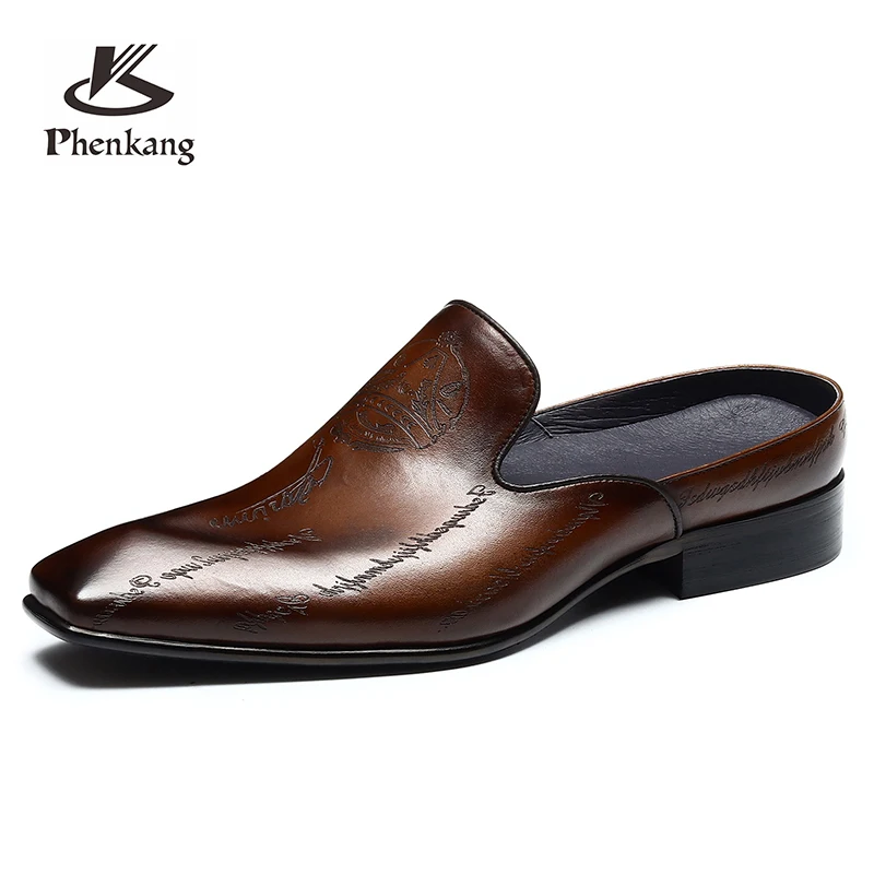 Men's Genuine Leather Spring Luxury Brand Elegant Slip On Slippers Designer Wedding Shoes Bride For Men Moccasin Shoe
Men's Genuine Leather Spring Luxury Brand Elegant Slip On Slippers Designer Wedding Shoes Bride For Men Moccasin Shoe