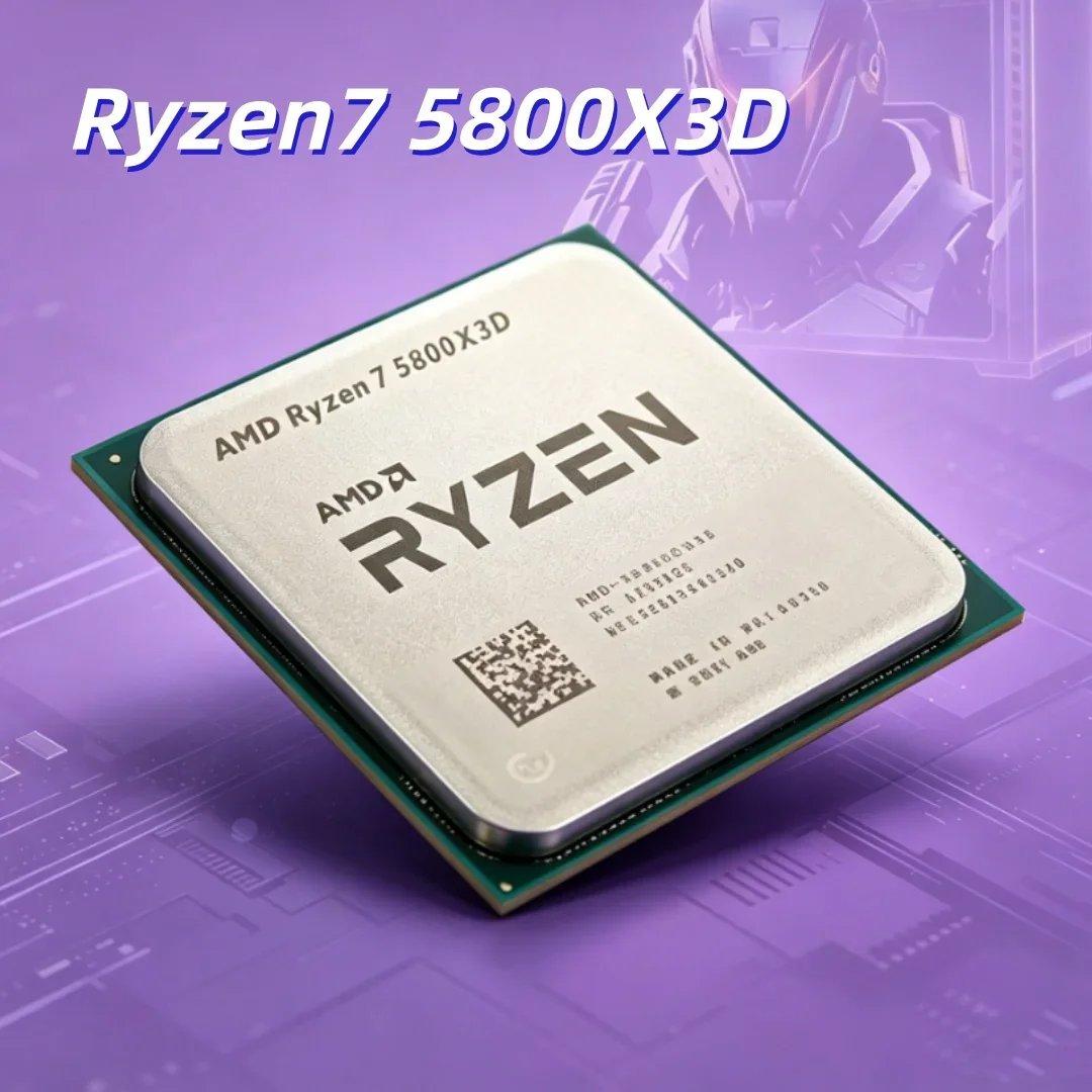 Budget Friendly Gaming AMD R7 5800X3D Ryzen7 5000 Series 5GHz 96MB DDR4 8-Core 105W Loose Pie
Budget Friendly Gaming AMD R7 5800X3D Ryzen7 5000 Series 5GHz 96MB DDR4 8-Core 105W Loose Pie