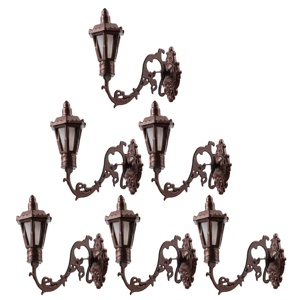 6 Pcs Toy House Dollhouse Wall Light Village Lamp Decorate Model Miniature Figurines For Crafts Sand Table
6 Pcs Toy House Dollhouse Wall Light Village Lamp Decorate Model Miniature Figurines For Crafts Sand Table