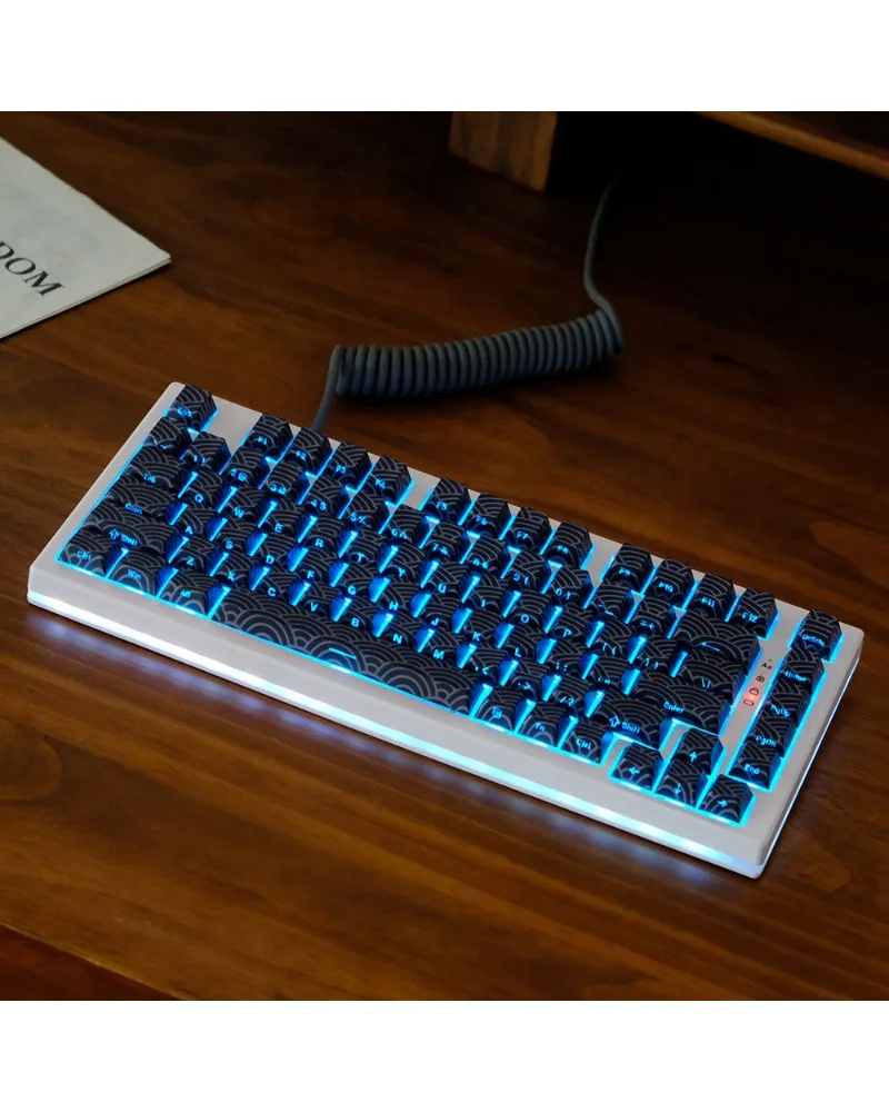 Japanese Keycap Side Engraved Sublimation Mechanical Keyboard Cap 68/75/87/980
Japanese Keycap Side Engraved Sublimation Mechanical Keyboard Cap 68/75/87/980
